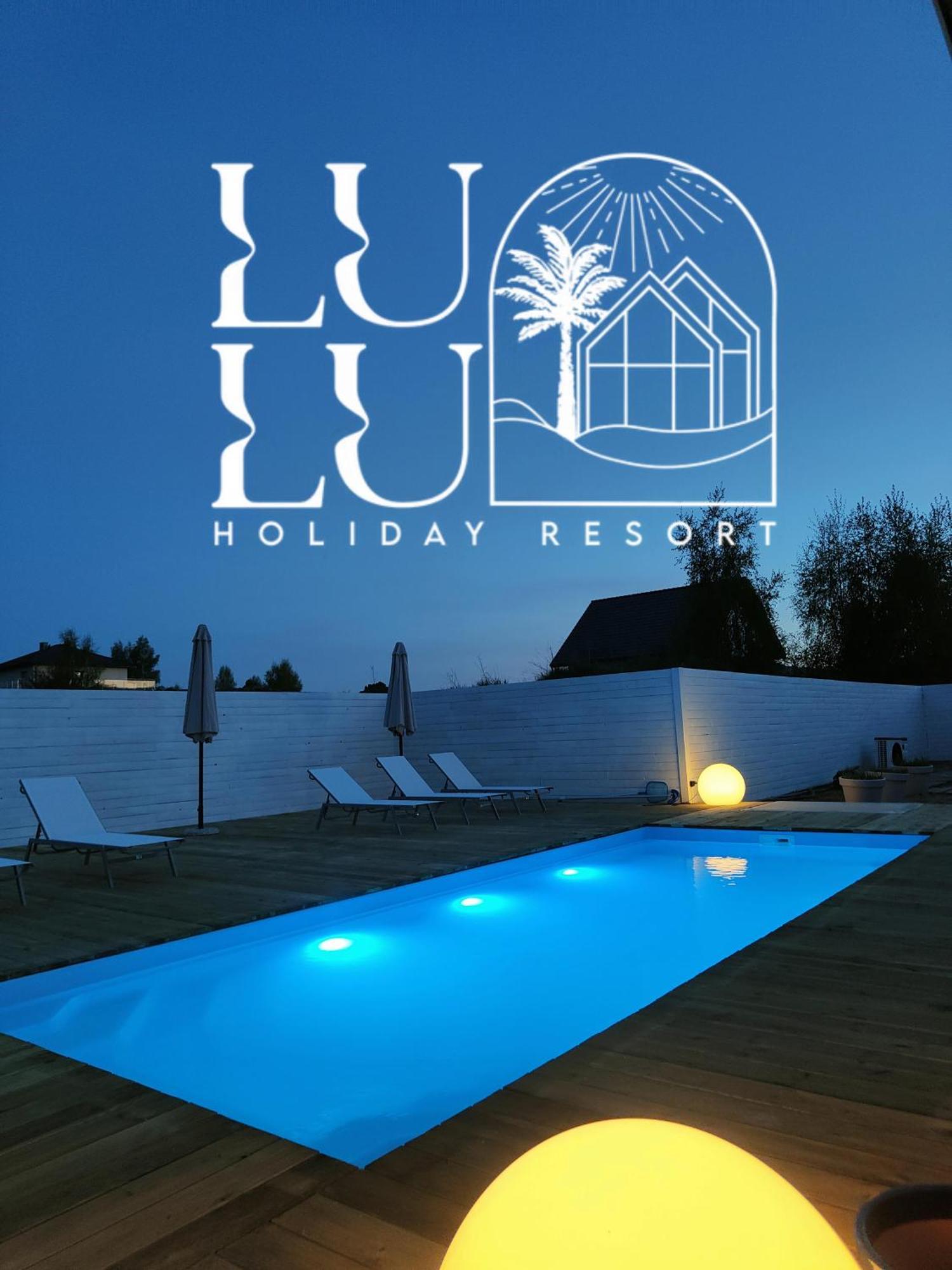 Lulu Holiday Resort Domki Z Podgrzewanym Basenem Mielno  Zewnętrze zdjęcie